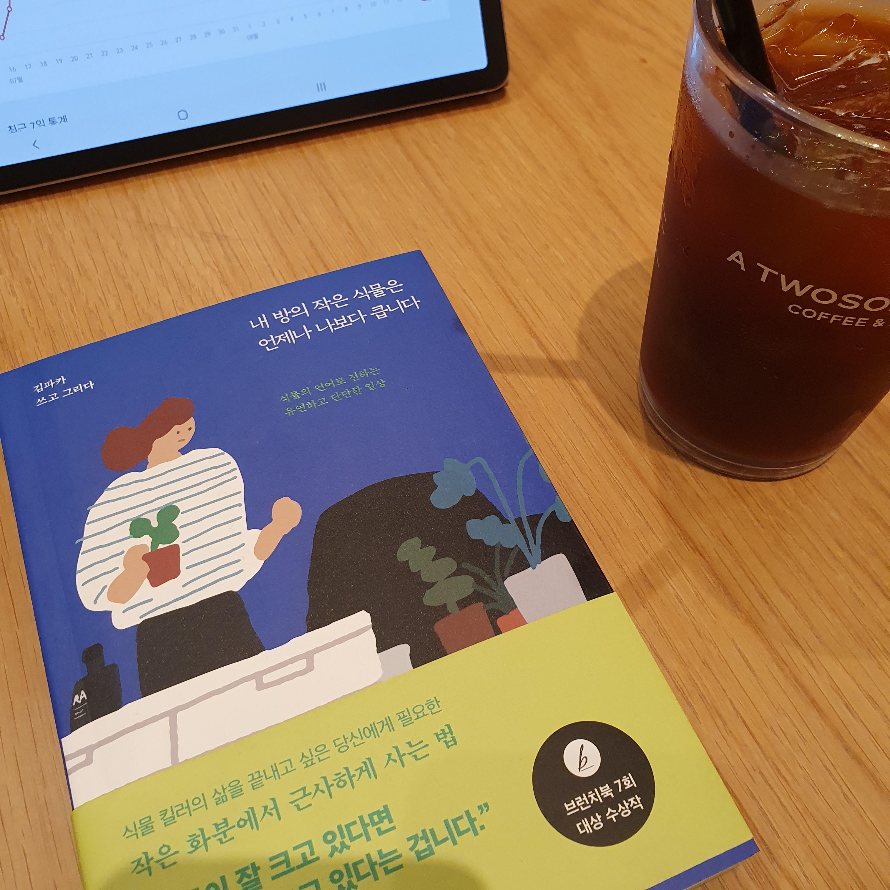  식물과 함께 살아가는 일상 <내 방의 작은 식물은 언제나 나보다 큽니다> (김파카)