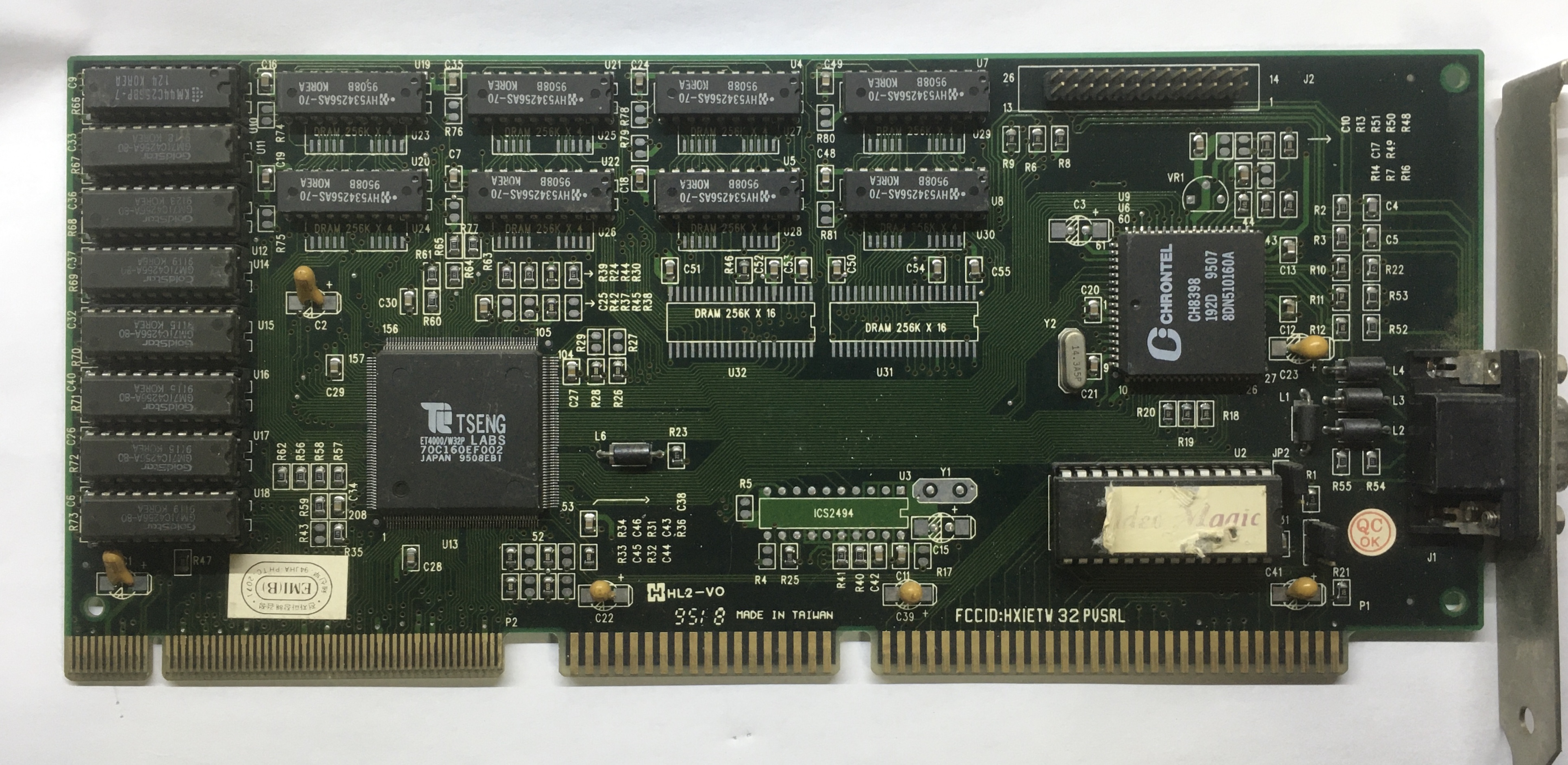 ET4000W32P VGA Card (VESA)