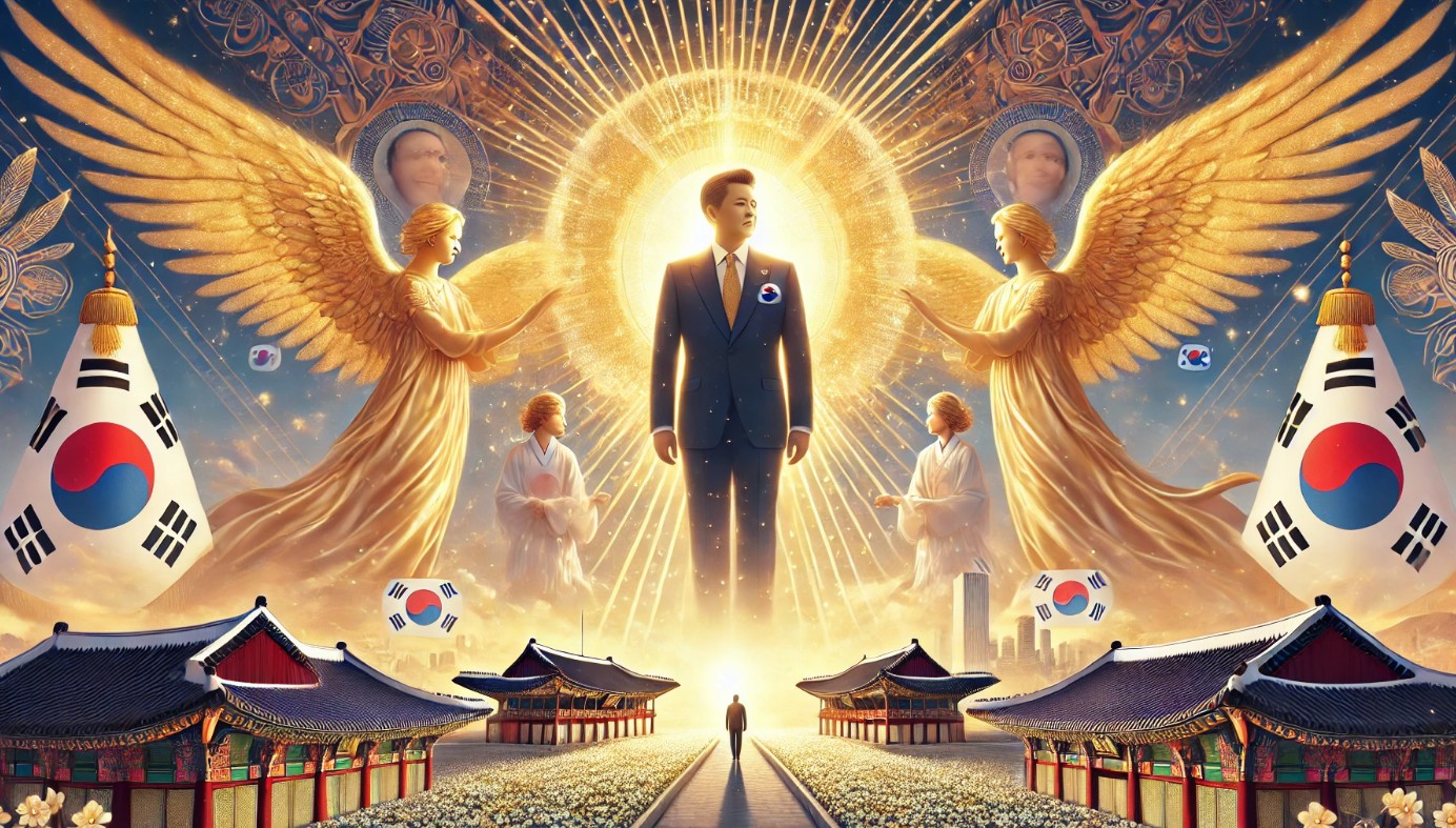 하늘이정한대통령