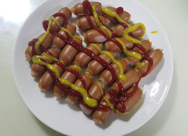  비엔나 소시지, 초간단 초스피드 아침반찬