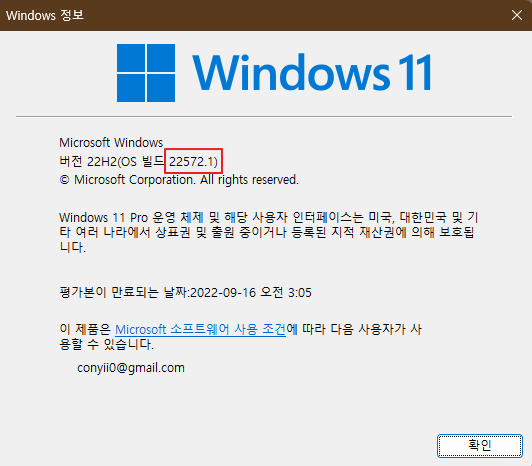 윈도우11 Build 22572 에 추가된 파일탐색기 탭 기능 사진1