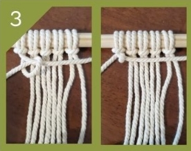 마크라메 기본매듭