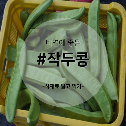  알고 먹기 35. #작두콩