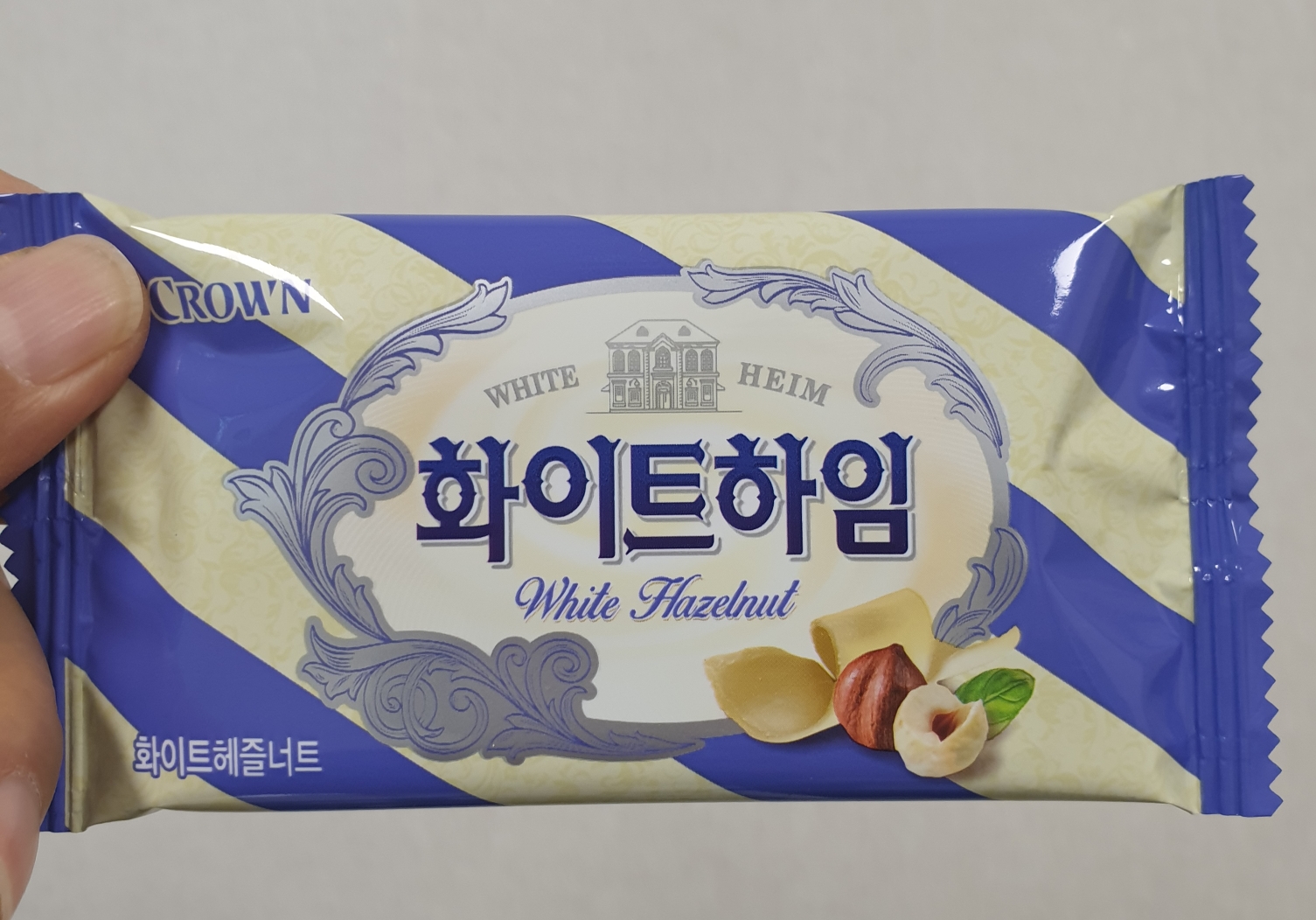  오늘의 간식 크라운 화이트하임
