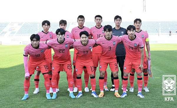 23세이하 한국 축구대표팀