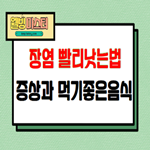  장염 빨리낫는법 증상, 장염에 좋은 음식 빠르게 알아보기