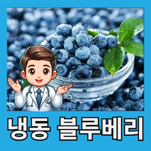 슈퍼푸드 블루베리 냉동 블루베리 칼로리 효능 부작용 섭취량