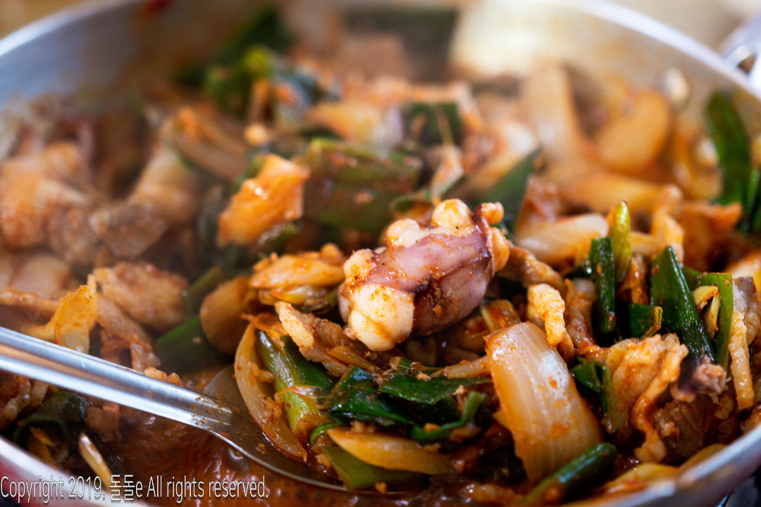  경주 남정부일기사식당 낙지돼지볶음 경주 맛집이라고..?