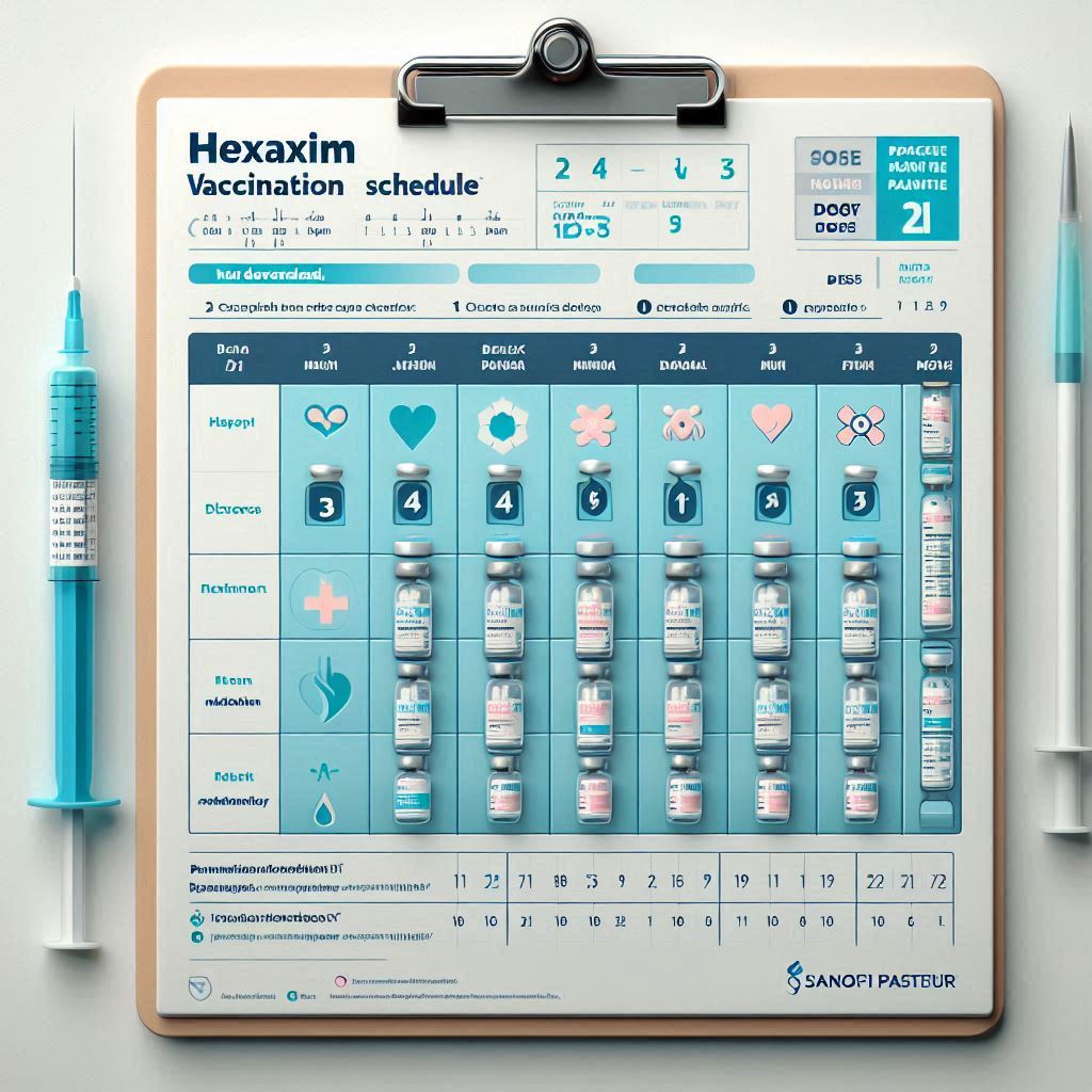 헥사심 접종 일정표