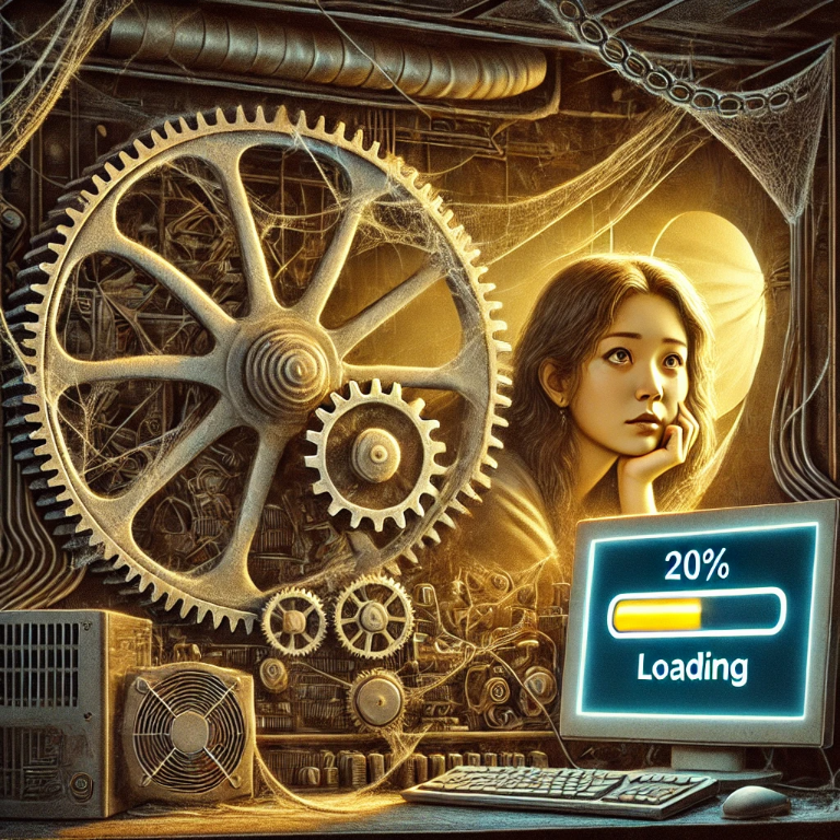 로딩이 오래 걸림