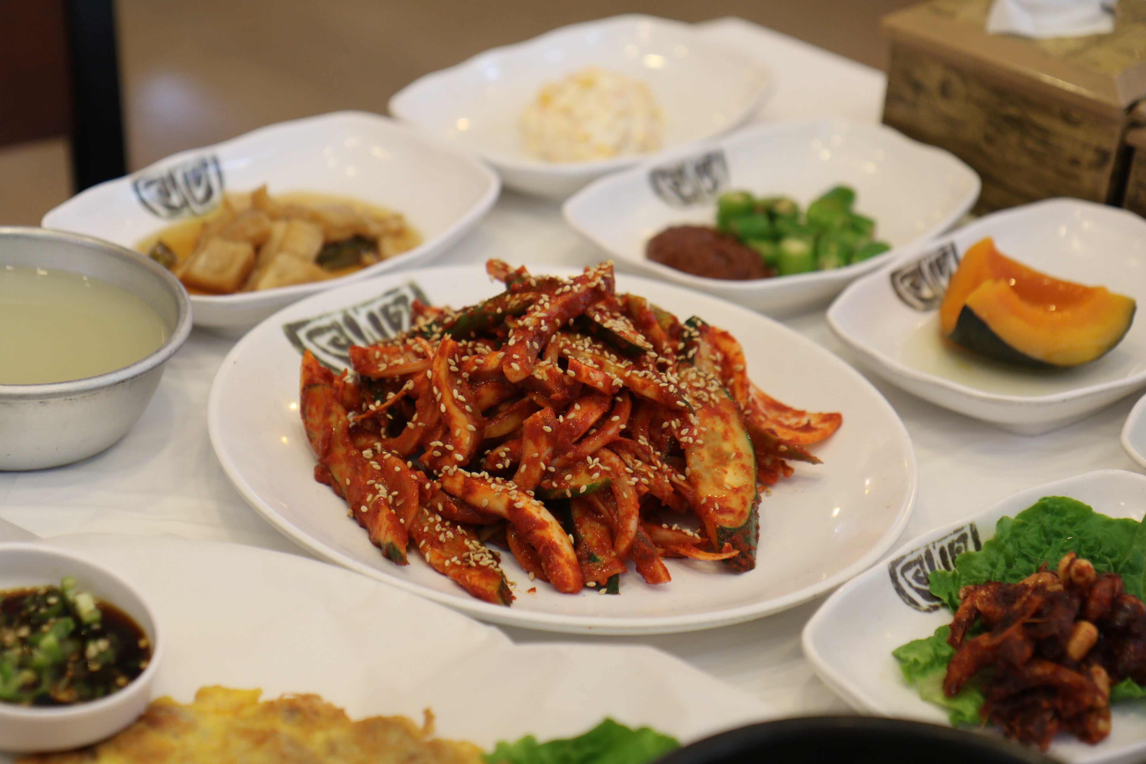 막걸리안주 오징어초무침