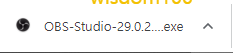 OBS Studio 설치파일