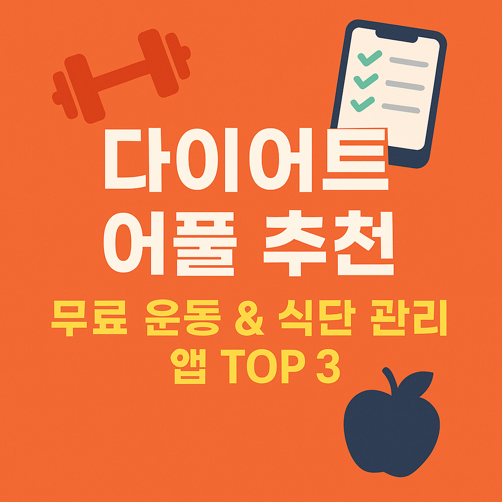 다이어트 어플 추천