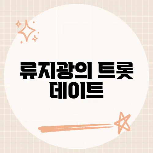 류지광의 트롯 데이트, 현장설렘 넘쳤다?