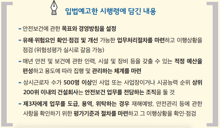 안전보건경영시스템