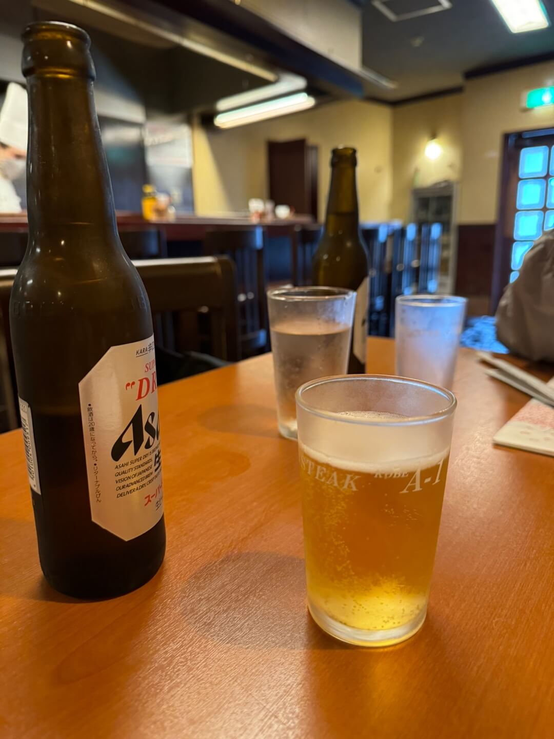 고베-맛집-A-1-아사히-병맥주