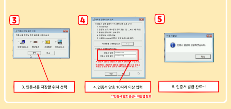 다양하게 활용하는 방법! 범용공동인증서 발급 4