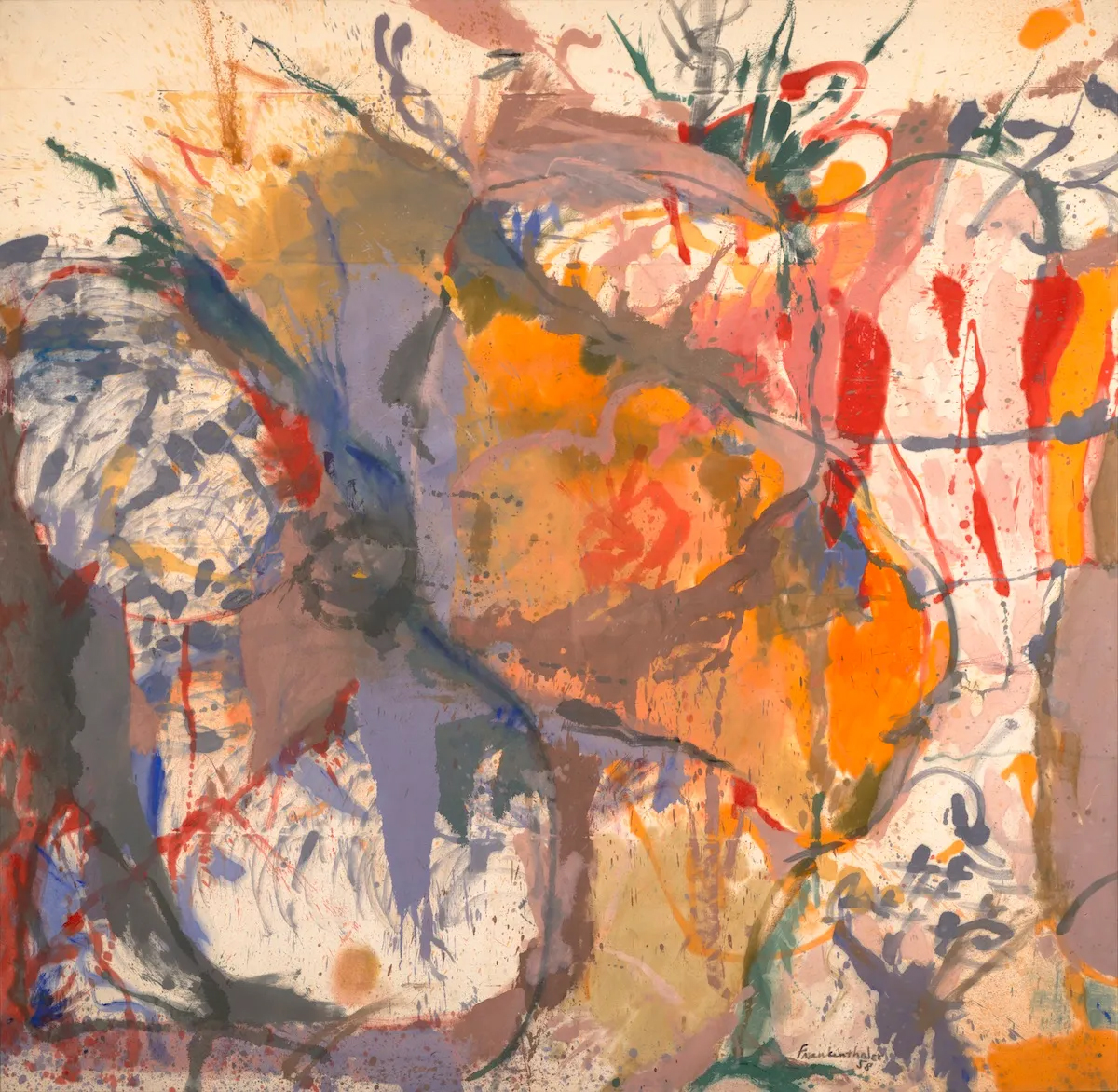 헬렌 프랑켄탈러(Helen Frankenthaler), 미국, 화가, 1928-2011