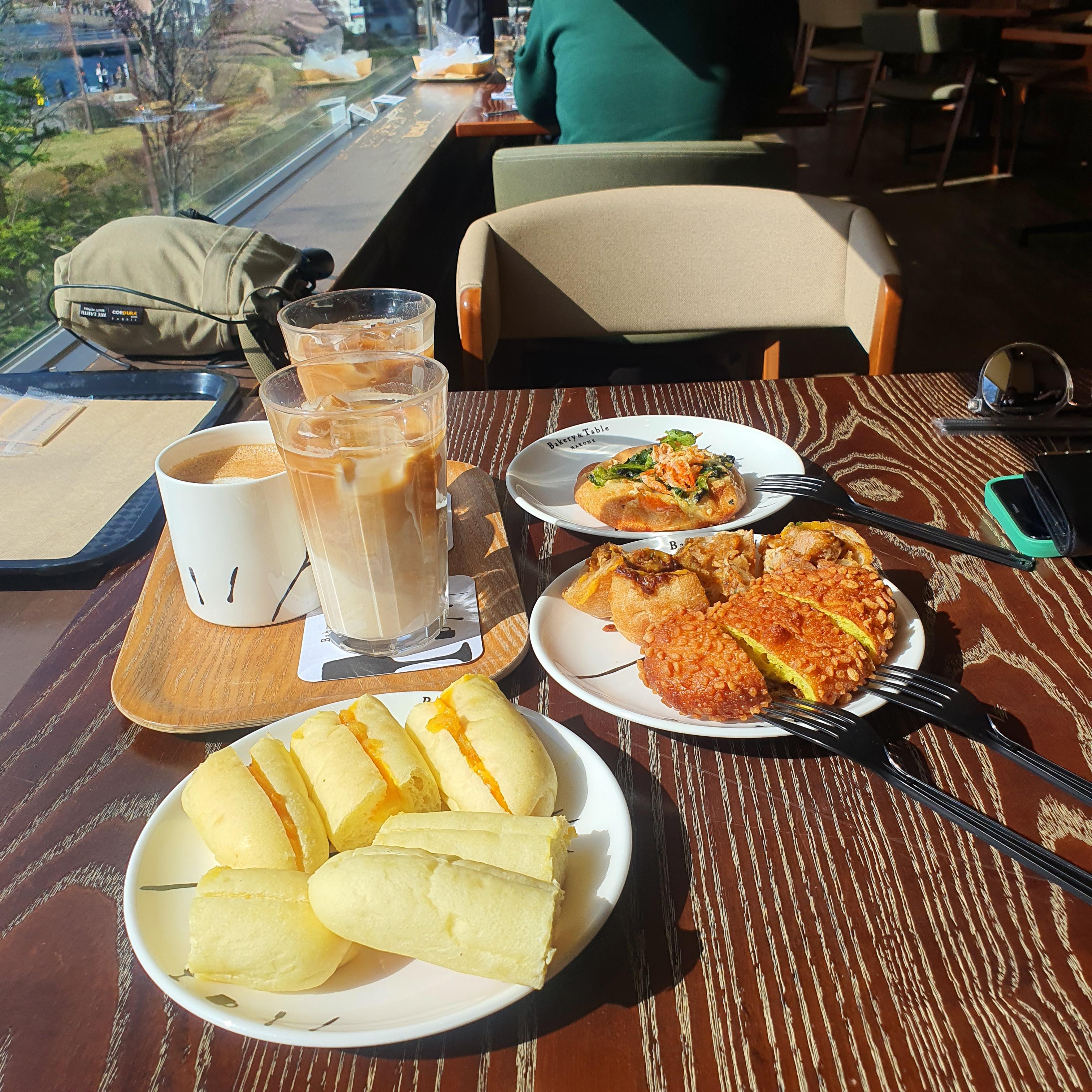  하코네 예쁜 베이커리 카페 '베이커리 앤드 테이블' 추천 리뷰, 오와쿠다니는 옷 따뜻하게 입고 가세요, 일본여행