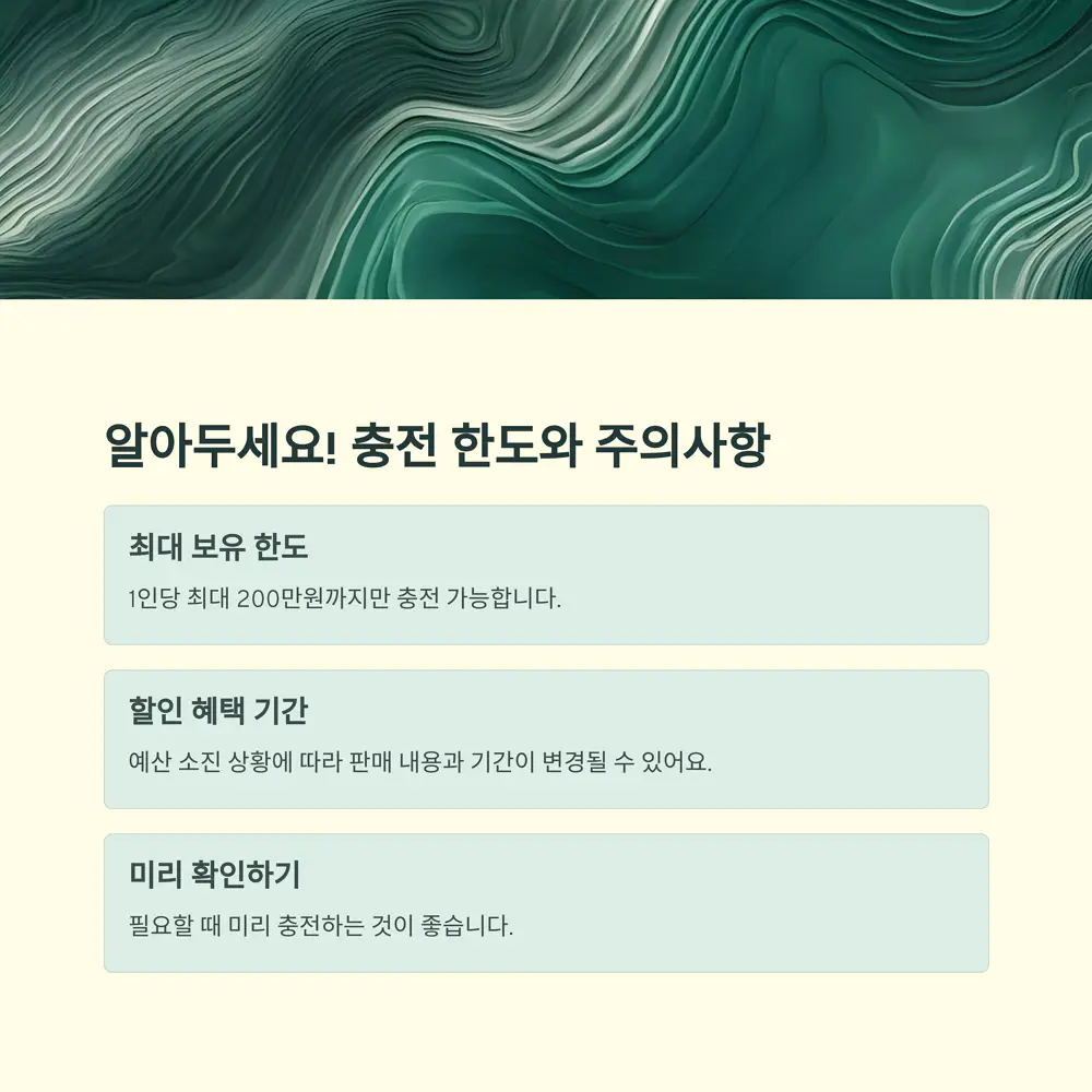 충전-한도-및-주의사항