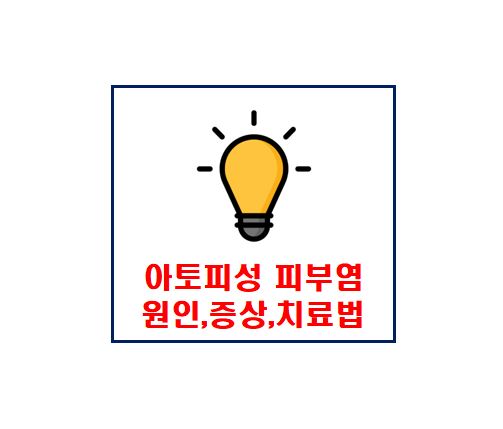  아토피성 피부염 원인,증상,치료법은