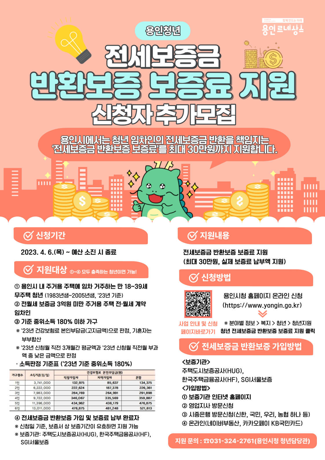  경기도 임대보증금, 저소득층 전세금 대출보증 이자지원 사업