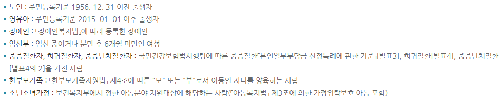 에너지바우처 신청자격