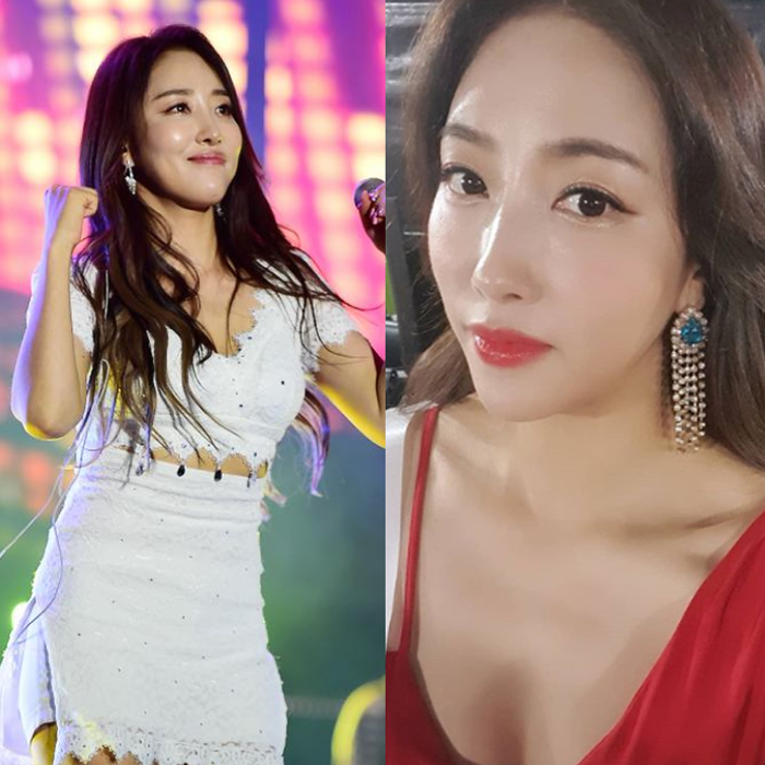  가수 숙행 과거 모습 및 몸매 사진 화제