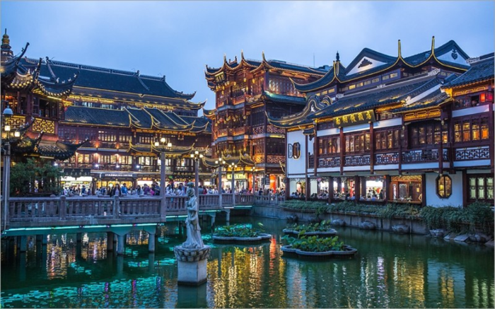 상하이 위위안(豫园, Yuyuan)