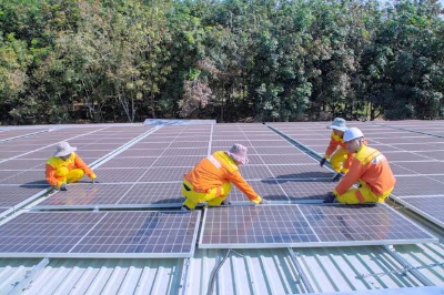 지붕에 설치하는 태양광 발전소