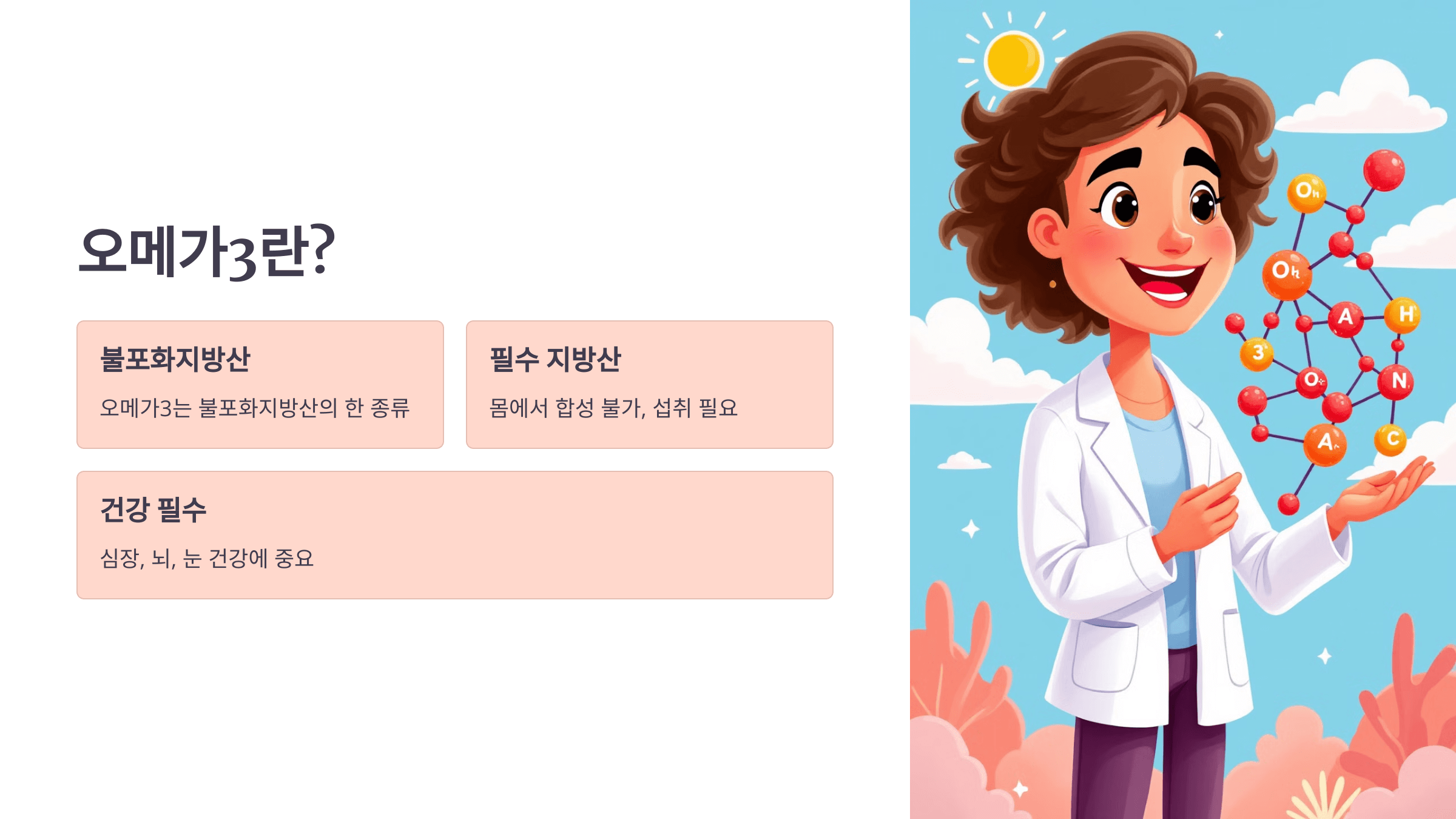 오메가3와 관련된 사진입니다.