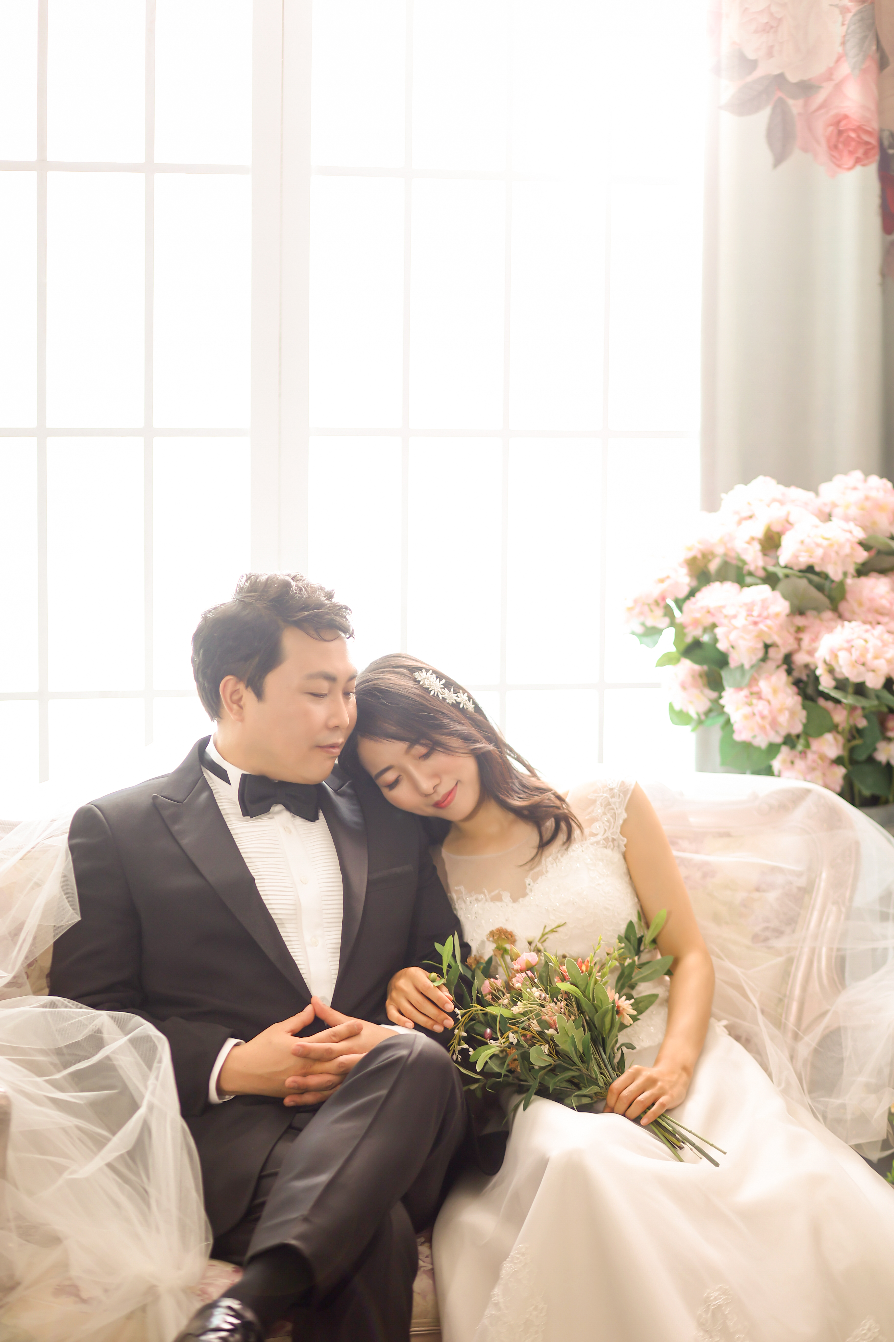  안양 토탈스드메 웨딩촬영 정원스튜디오!