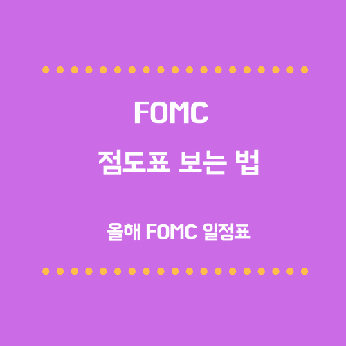 FOMC 점도표 보는 법