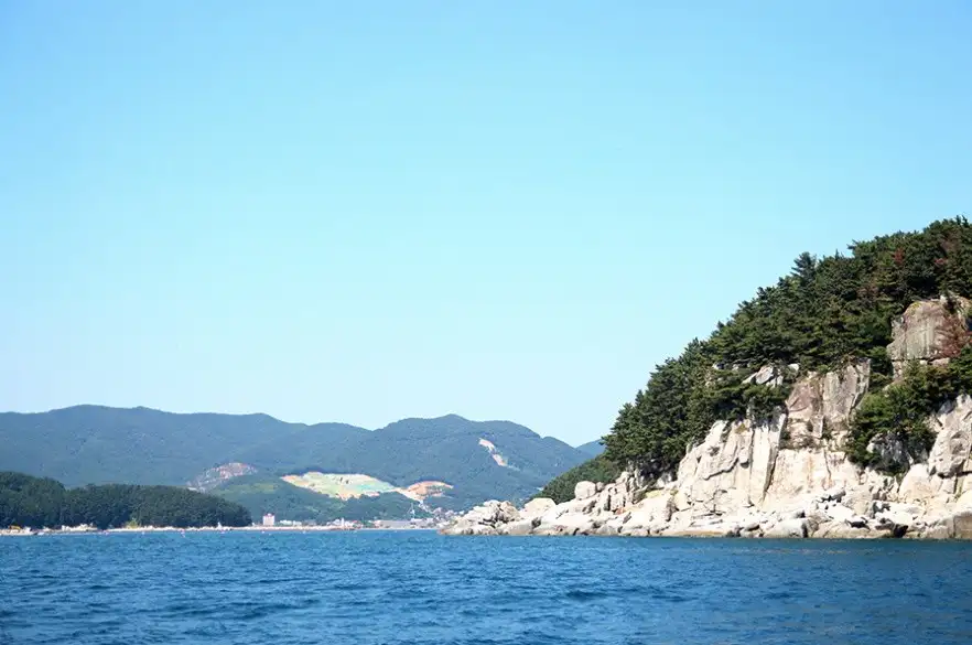 지심도 앞바다