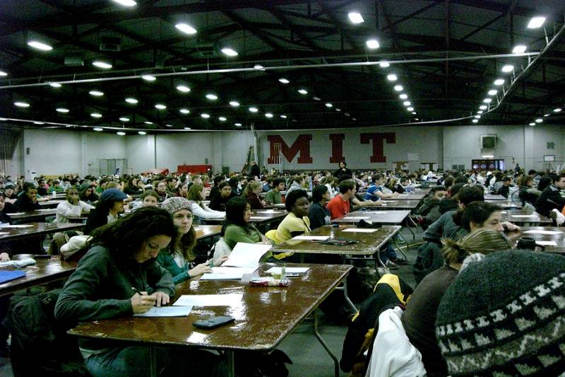 MIT 학생들 시험