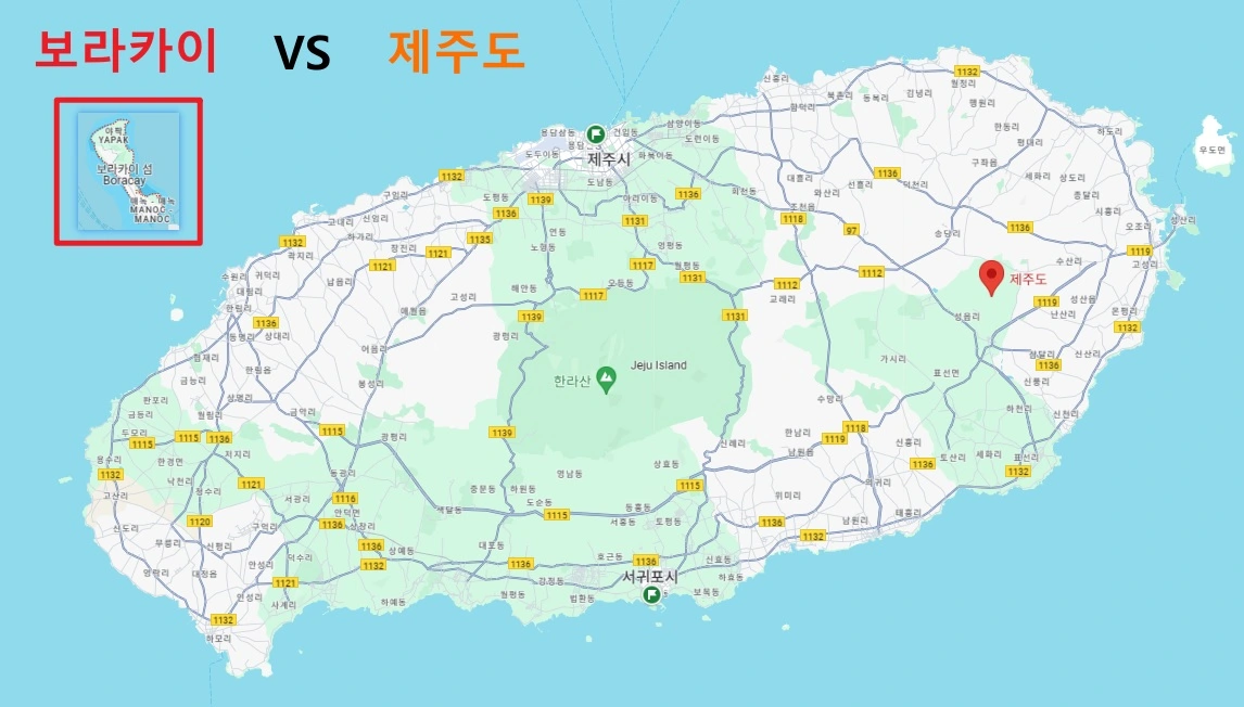 boracay-relative-scale-compare-to-jeju-island