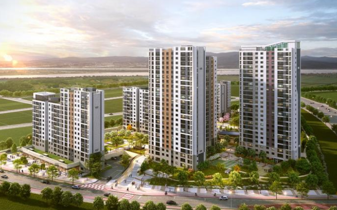  부산 에코델타 시티 한양수자인 분양 청약 분양가 모델하우스