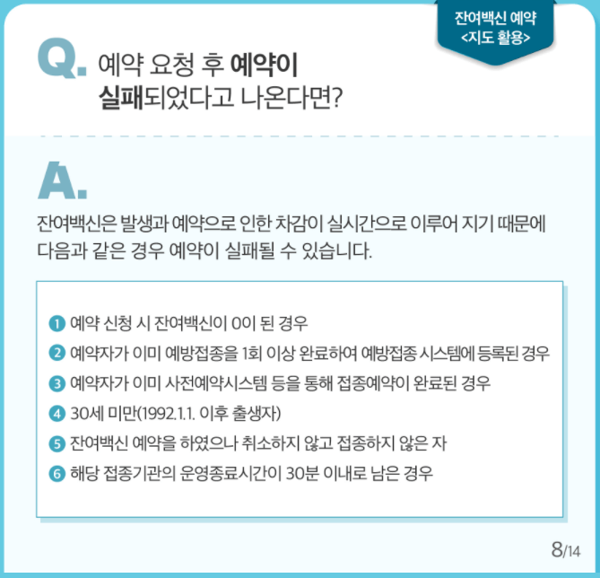 잔여백신예약