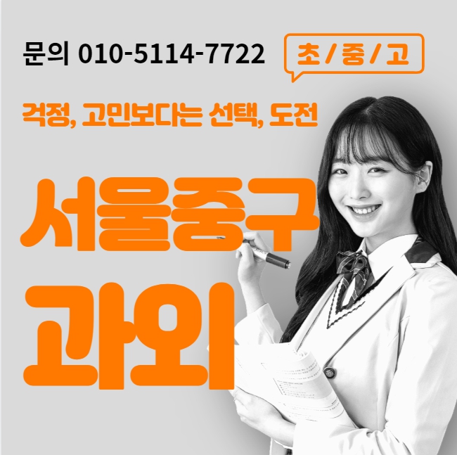  남대문로2가 고등학생 영어과외 남대문로3가 초등학생 수학과외 증학생 국어 내신 수능 겨울방학대비 사고력 선행 복습