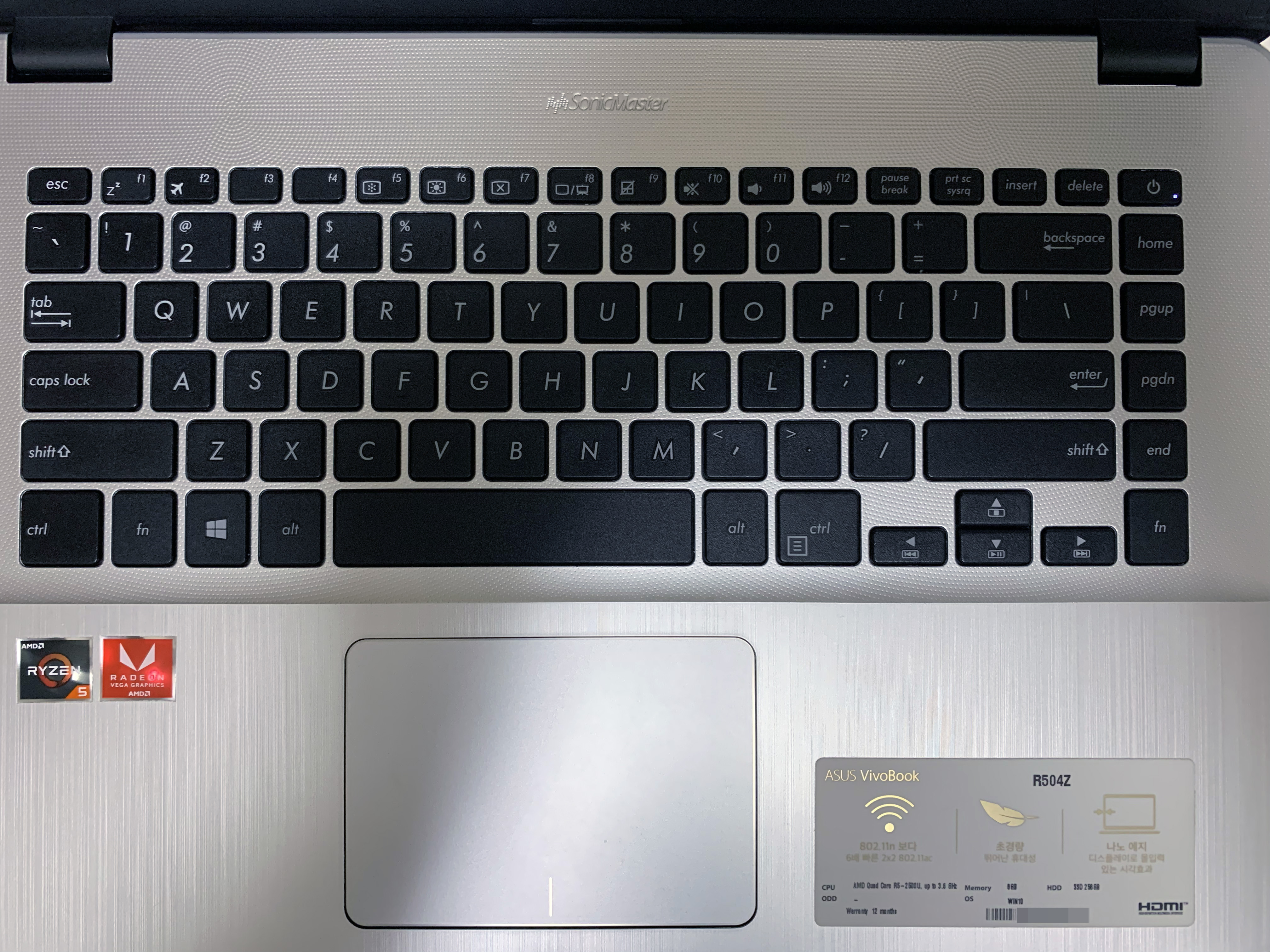 ASUS VivoBook 15 (R504ZA-BQ131T) Keyboard but It&#39;s English