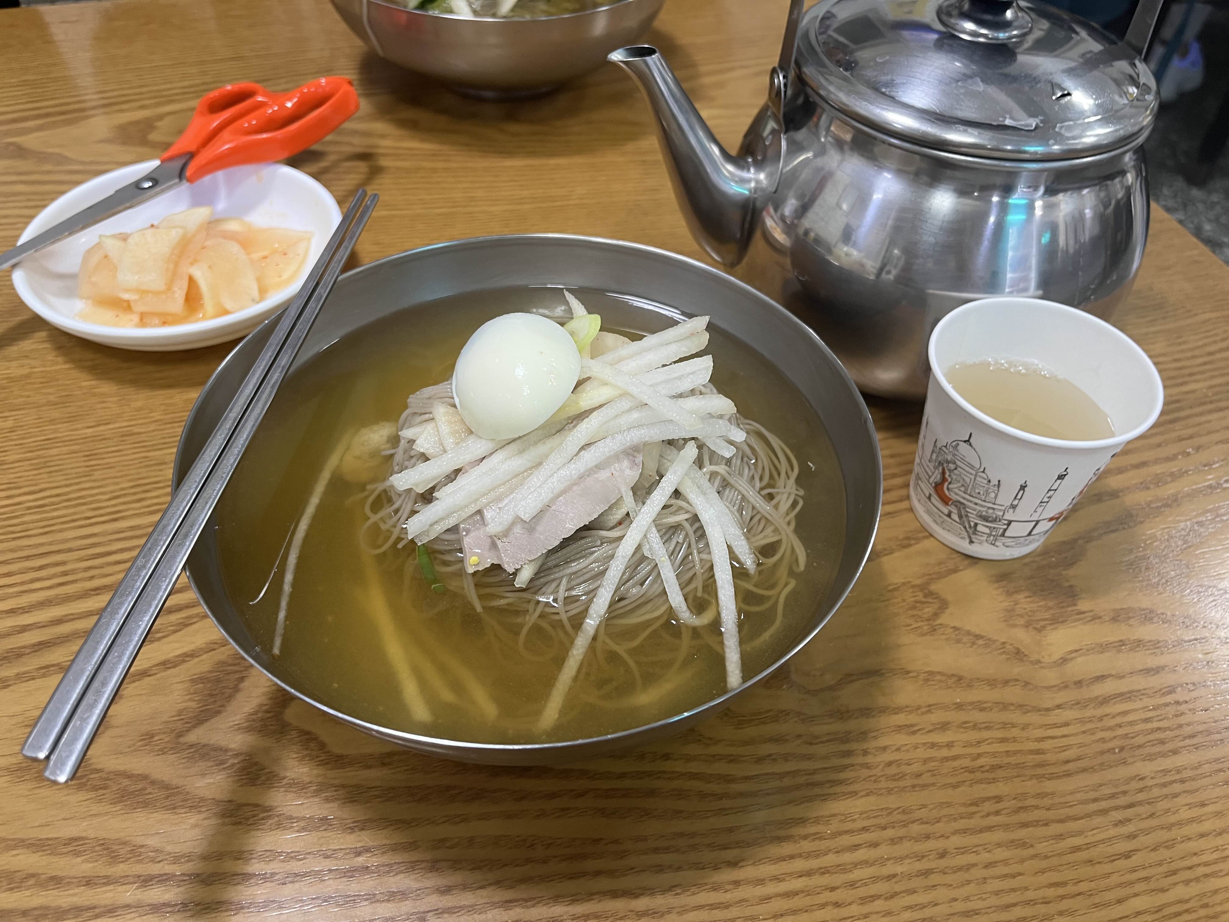  평양냉면 뿌시기, 대구 평양냉면 맛집 <부산안면옥>
