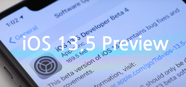  iOS 13.5 업데이트 소식 정리