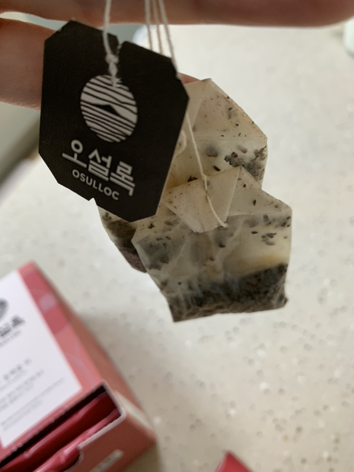 오설록 제주 동백꽃 티백
