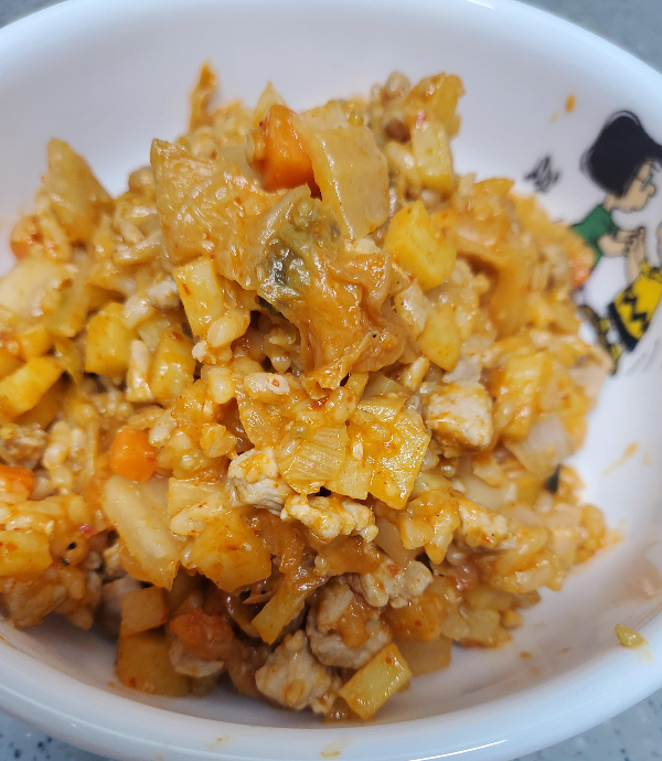 김치볶음밥-만들기