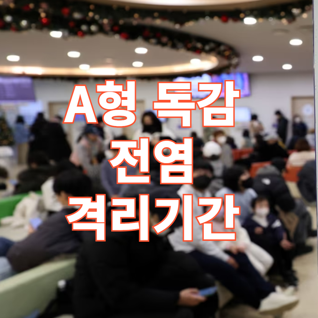 A형 독감 전염 격리기간