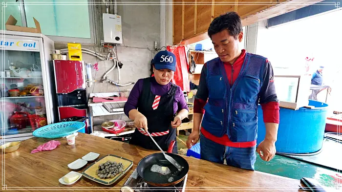 최불암 한국인의 밥상 갑오징어입 버터구이&#44; 갑오징어먹물부침개&#44; 갑오징어통찜 소개 방송