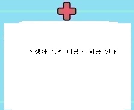  신생아 특례 디딤돌 혜택  안내