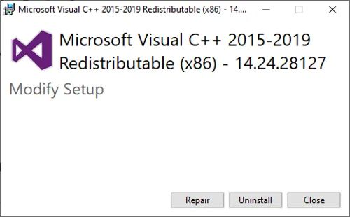 런타임에러 R6034 Microsoft Visual c++