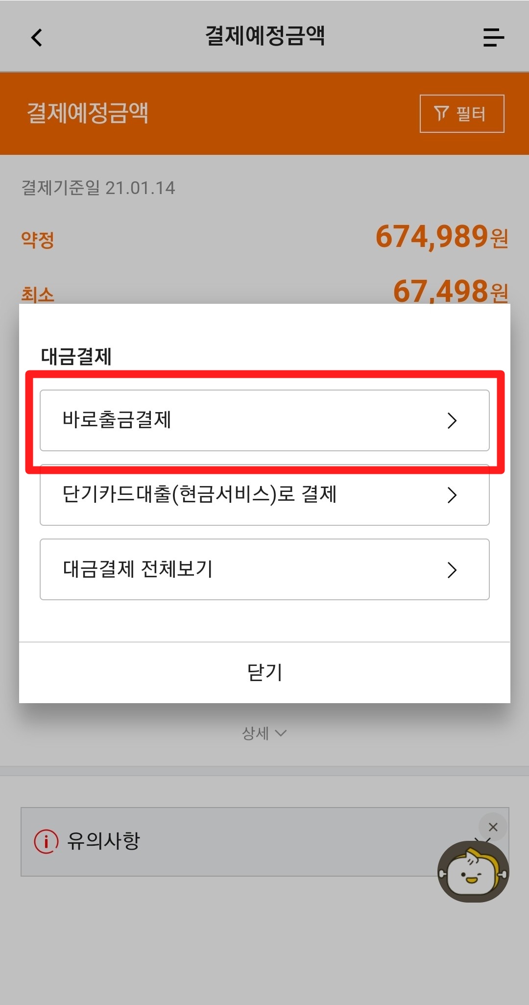 신용카드 즉시결제 국민카드 선결제 하는방법 신용카드 즉시결제 국민카드 선결제 하는방법