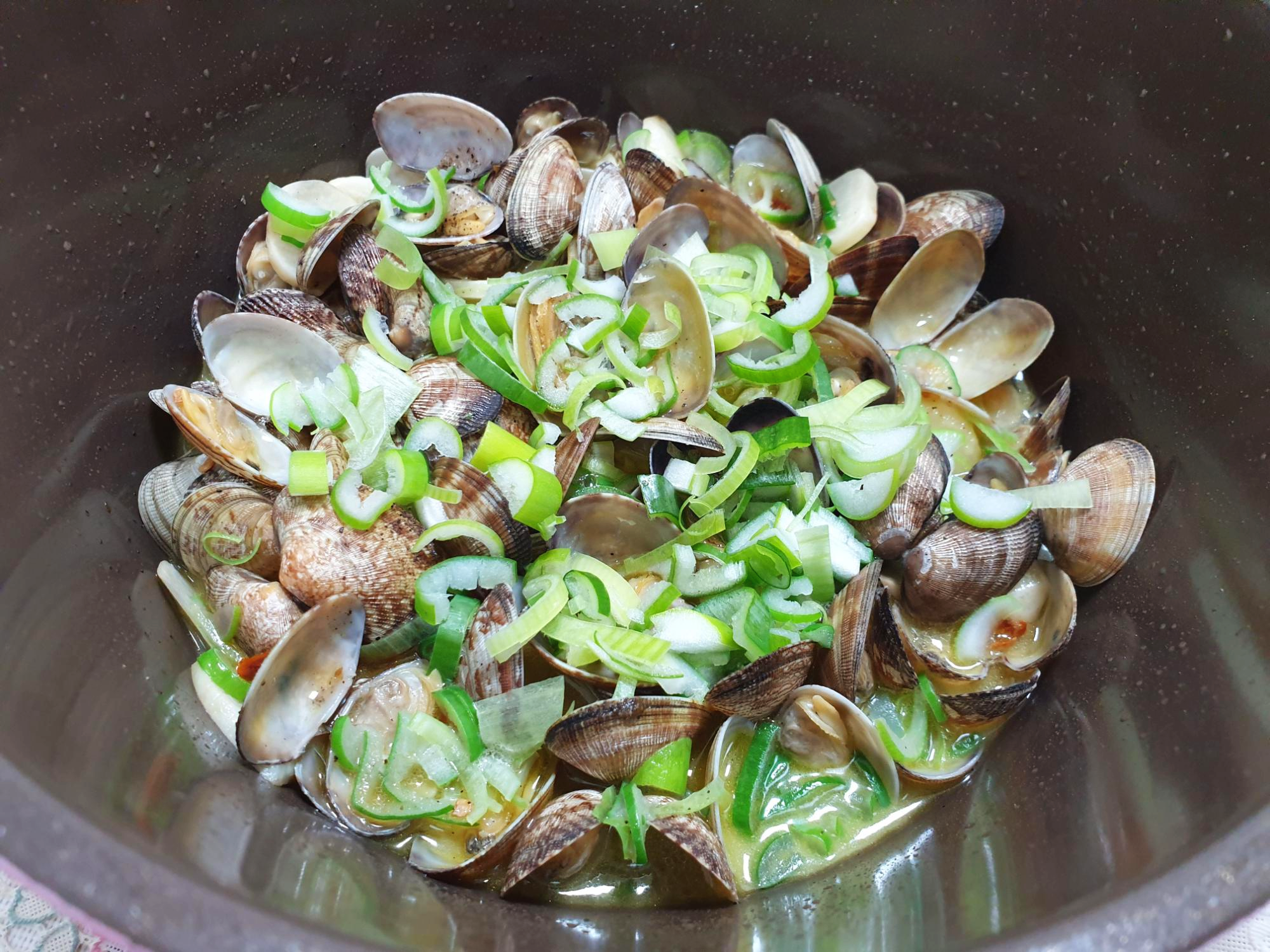  바지락술찜 만들기 초간단 바지락 요리
